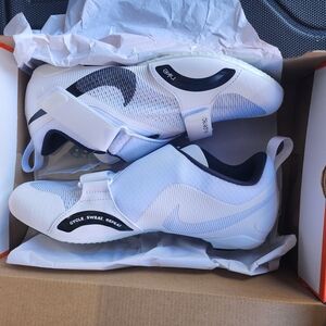 Nike White and Black Athletic Shoes